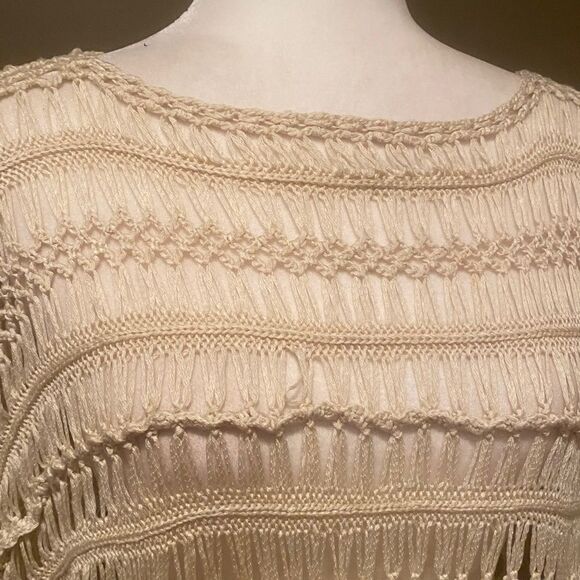 Kaktus Crocheted Boho Festival Top Size Medium - Picture 9 of 12